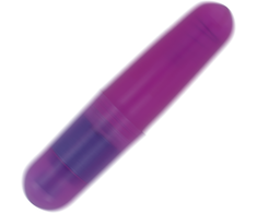 OHMAMA Basic Lilac Compact Vibrating Bullet 110mm - PVC, Baterija Powered