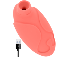 OHMAMA Coral Wave Intimate Massager, 10 Modes, USB, Soft Silicone, 10x5.5cm