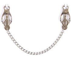 Ohmama Fetish OHMAMA Metal Chain System - Adjustable Pressure Clamps, Nickel-Free