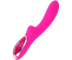Rožinė OHMAMA Magnetic USB Rechargeable Intimate Massager 10 Modes 21cm Rožinė