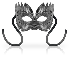 Ohmama Masks OHMAMA Venetian Style Sidabrinis Mask - Exclusive Embossed Unisex Design
