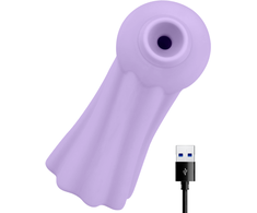 OHMAMA Medusa Compact Silicone Clitoral Stimulator, 10 Modes, USB Charging