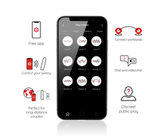 ONINDER Berlin Bullet Juodas 9 Modes 8.5cm - App-Controlled Intimate Machine