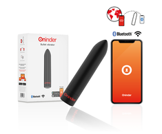 ONINDER Berlin Bullet Juodas 9 Modes 8.5cm - App-Controlled Intimate Machine