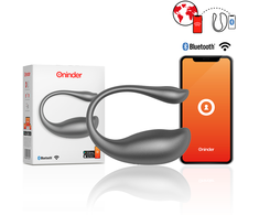 ONINDER Nairobi Vibrating Egg Juodas - App-Enabled Intimate Device, IPX7