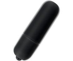 ONLINE Mini Bullet Vibe Juodas - Compact Atsparus vandeniui Vibrating Device