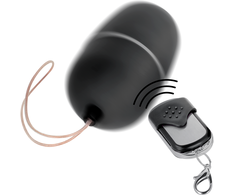 ONLINE Vibrating Egg M Juodas - Remote Control, 10 Modes, Ergonomic Design
