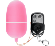 Rožinė ONLINE Remote Control Vibrating Egg M Rožinė - 10 Modes, Atsparus vandeniui, ABS