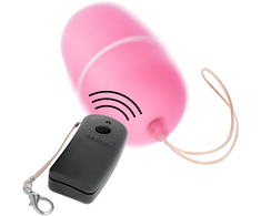 Rožinė ONLINE Remote-Controlled Wireless Vibrating Egg Rožinė 10 Modes ABS 6cm