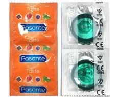 Pasante Healthcare „Pasante Mint Tingle“ prezervatyvai, dideliais kiekiais, 144 vnt.