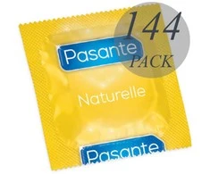 Pasante Healthcare „Pasante Naturelle“ prezervatyvai, dideliais kiekiais, 144 vnt.