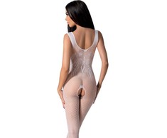 Passion Woman Bodystockings PASSION BS098 Baltas Mesh Bodystocking One Size - Elegant Lace Design