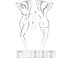 Passion Woman Sets Passion Akkie Woman Nurse Costume Set L/XL - Complete Lingerie Outfit