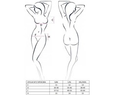Passion Woman Sets Passion Ofelia Lingerie Set S/M Baltas - 3-Piece Elegance Collection