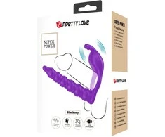 Pretty Love Blackney Intimate Ring with 7-Mode Lila Vibrating Plug Silicone
