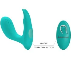 Pretty Love Bottom Wave IDABELLE, 12 pulso bangos nustatymų, 12 vibracijos funkcijų, belaidis nuotolinio valdymo pultas