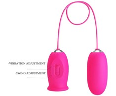 Rožinė Pretty Love Daisy Intimate Egg Rožinė - Dual Vibration &amp; Licking Modes
