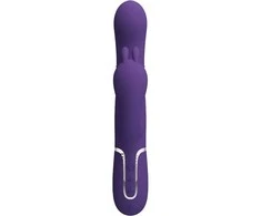 Pretty Love Flirtation Dark PRETTY LOVE – Cammy tamsiai violetinė, mirksintis švelnumas, 7 smūgiavimo funkcijos 7 vibracijos funkcijos 4 riedėjimo funkcijos