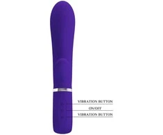 Pretty Love Flirtation PRETTY LOVE - THOMAS daugiafunkcis G taško vibratorius violetinis