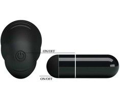 Pretty Love Flirtation Stanford Juodas - Silicone Vibrating Finger Device