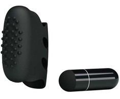 Pretty Love Flirtation Steward Juodas - Vibrating Silicone Finger Device