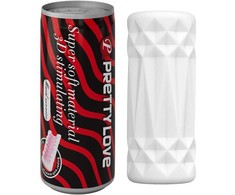 Pretty Love Male PRETTY LOVE – Masturbator Mast service, Super minkšta medžiaga, 3D stimuliuojanti