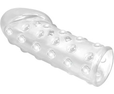 Pretty Love Male Pretty Love BI-026274M Intimate Sleeve Transparent TPE Flexible Fit
