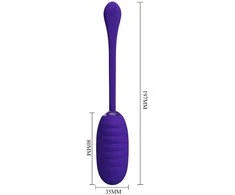 Pretty Love Smart PRETTY LOVE - KIRK Super Soft Silicone, 12 vibracijos funkcijų