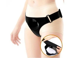 Pretty Love BW-022103P Intimate System 15.5 cm with Universal Harness, Brown