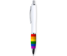 PRIDE Baltas Ballpoint Pen with Multicolor LGBT Flag Print