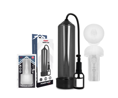 Pump Addicted RX7 Juodas Vacuum System with Stimulation Sleeve 24cm