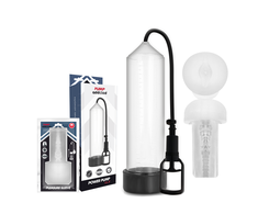 Pump Addicted RX7 Transparent Vacuum Pump with Intimate Sleeve, 24cm