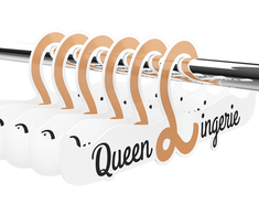 Queen Lingerie Ekranas Hanger 27.5 cm - Durable Organizer, 1 Piece