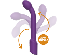 Rožinė Rewolution Rewoflex Flexible Vibrating System, 10 Modes, Rožinė, 22 cm