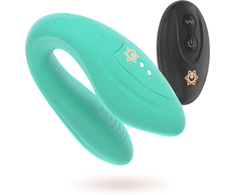Mėlyna Rithual Kama Aqua Intimate Device for Couples with Remote, 10 Modes, Mėlyna