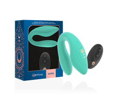 Mėlyna Rithual Kama Aqua Intimate Device for Couples with Remote, 10 Modes, Mėlyna