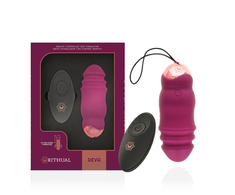 Rožinė Rithual Reva Egg Remote-Controlled Intimate Device Up&amp;Down System, Rožinė