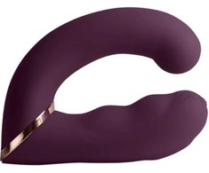 Rocks-Off Gemini Dual Motor Intimate Massager Violetinė Flexible 192mm