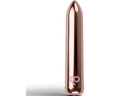 Rocks-Off Golden Rose Rechargeable Compact Vibrating Bullet IPX7 16 Modes