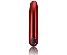Rocks-Off RO-80mm Color Me Orgasmic Vibrating Bullet, Raudona, 10 Functions