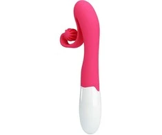 Rožinė ROMANCE - Rožinis VIBRATOR AND STIMULATOR 30 SPEEDS