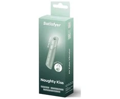 Revlon Satisfyer Air Pulse SATISFYER - NAUGHTY KISS WAVE KLITORIO STIMULIatorius AQUAMARINE