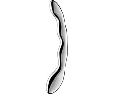 Satisfyer Dildo Satisfyer Cosmic Crest 2 Steel Double-Ended Intimate Massage Wand 20.5cm