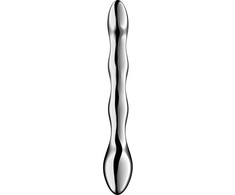 Satisfyer Dildo Satisfyer Cosmic Crest 2 Steel Double-Ended Intimate Massage Wand 20.5cm