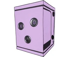Secret Dome SLAPTAS KUPOLAS - KINK KLUBO NAMELIS SKANDALE VIOLETINĖ