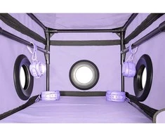 Secret Dome SLAPTAS KUPOLAS - KINK CLUB LA NICHE CABIN PURPLE
