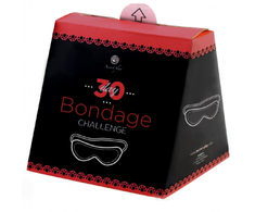 Secretplay 100 Games Secret Play Challenge 30 Days Set - Interactive Bondage Experience Cards EN/ES