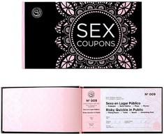 Secretplay 100 Games Secret Play Intimate Voucher Booklet 50 Activities ES/EN 180x100mm