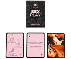 Secretplay 100 Games Secret Play Sex Play Couples Game Cards FR/PT - 55-Card Romantic Deck