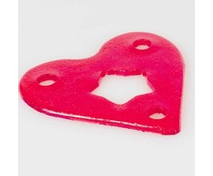 Secretplay Cosmetic Secret Play Heart-Shaped Edible Unisex Thong Strawberry Flavour